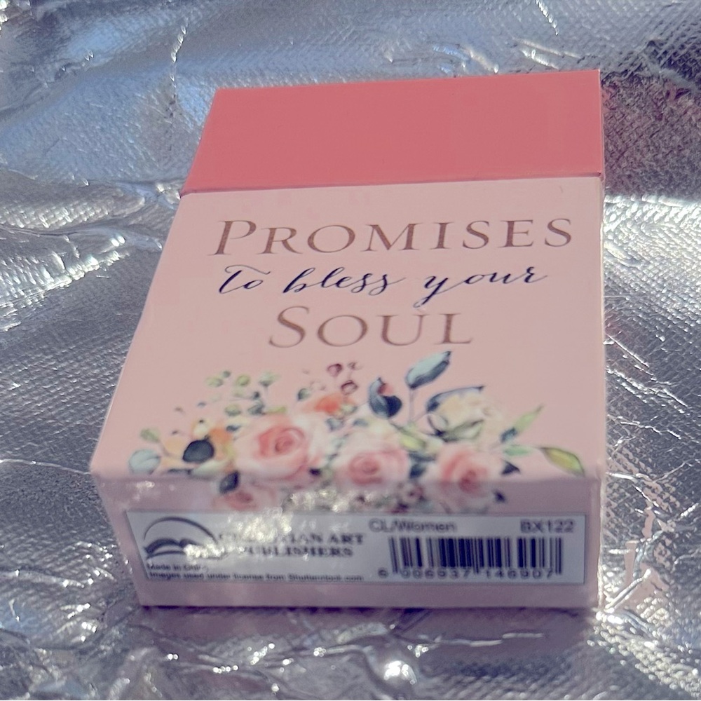 Promises to Bless Your Soul,
CHRISTIAN ART GIFTS (Like New Pre-Owned)